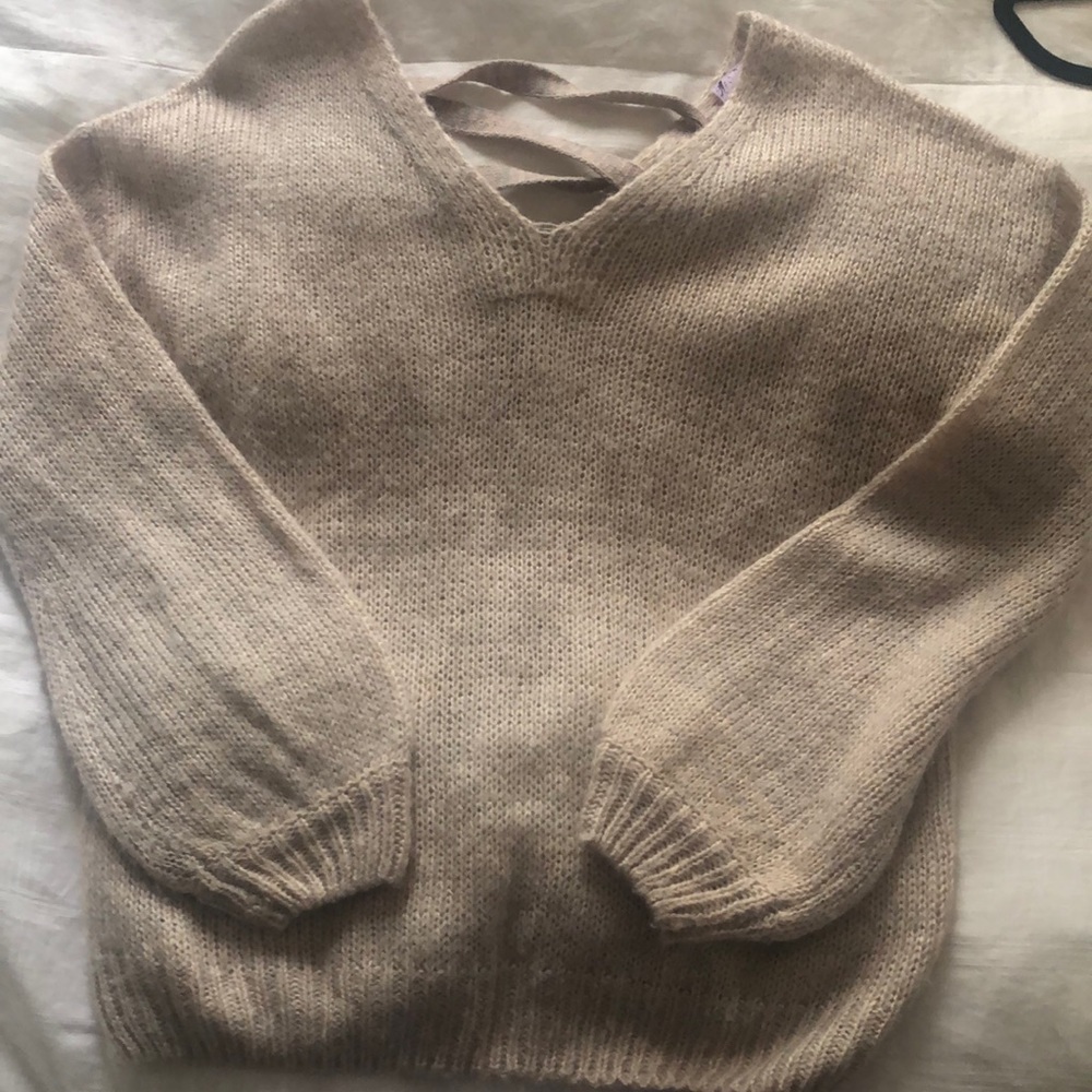 Cream Sweater